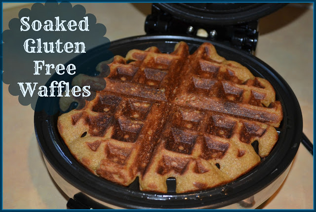 Soaked Gluten Free Waffles | Homemade Dutch Apple Pie