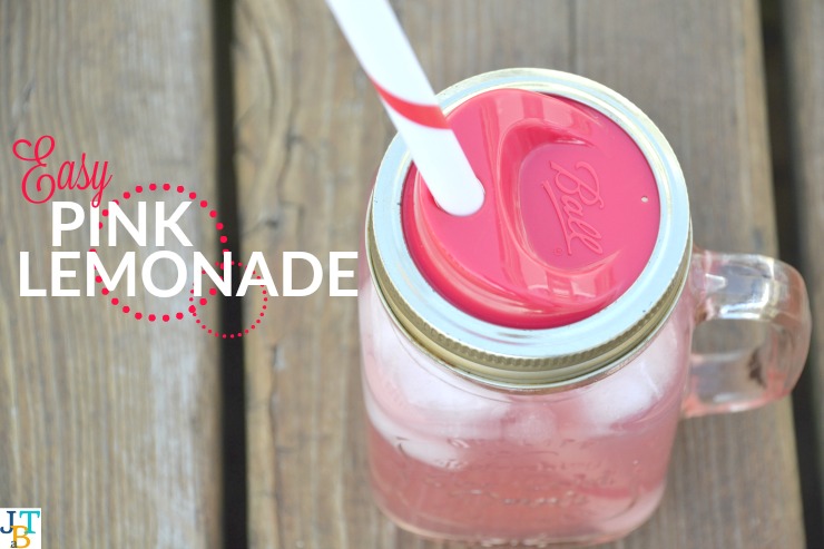 Easy Pink Lemonade | Just Take A Bite