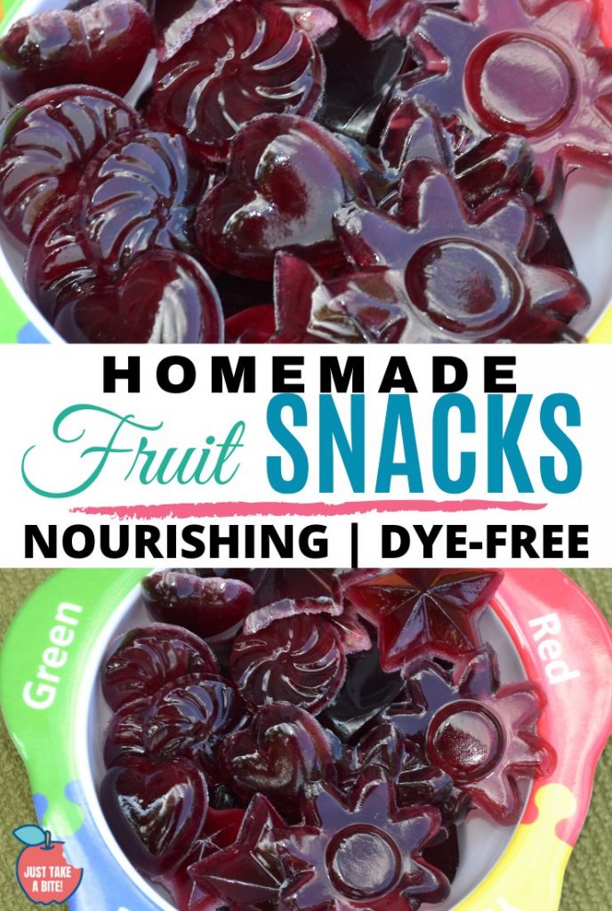 Homemade Fruit Snacks Without Artificial Colors! Just Take A Bite