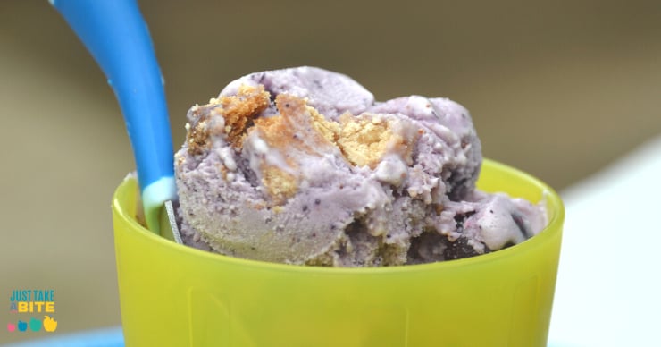 Blueberry Pie Ice Cream