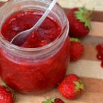 Summer preservation just got a little easier. This pectin-free easy strawberry freezer jam is the perfect way to use fresh strawberries. Just FOUR real food ingredients!