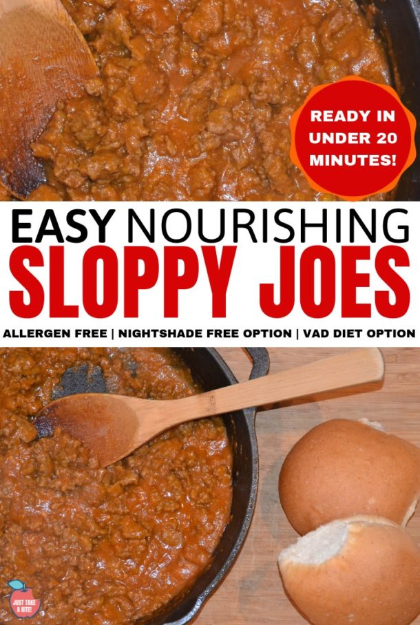 Easy Nutrient Dense Sloppy Joes Ready in Less Than 20 Minutes!