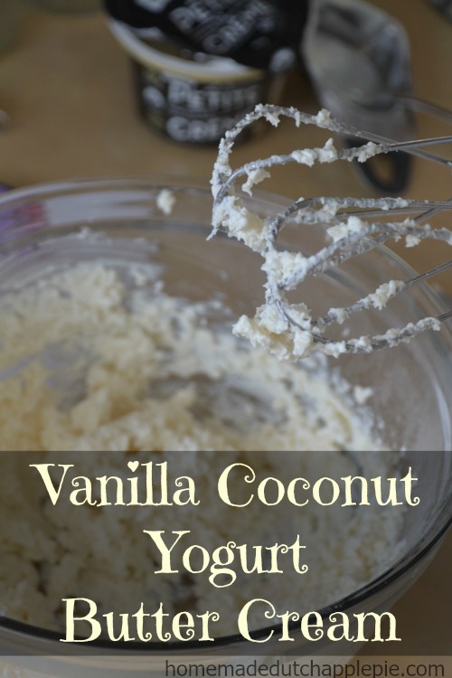 Vanilla Coconut Yogurt Butter Cream {gluten free, nut free}