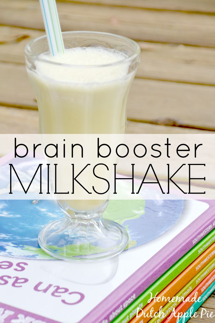 Brain Booster Milkshake - Nutrient-dense drink kids love!