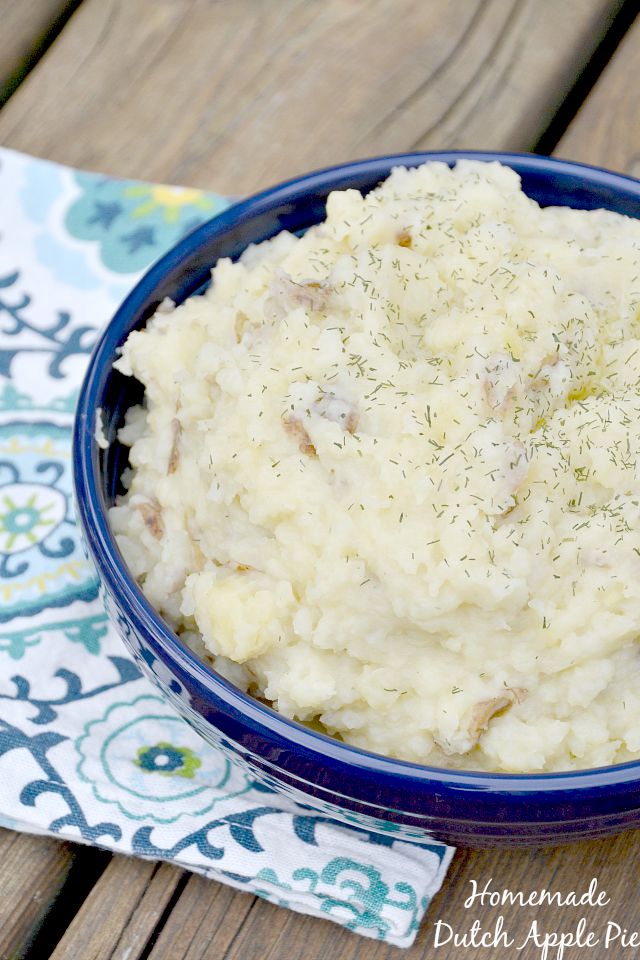 Easy Crockpot Mashed Potatoes | Just Take A Bite