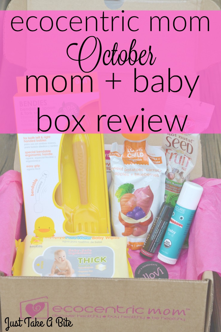 Ecocentric Mom Ocotber Mom + Baby Box Review | Just Take A Bite