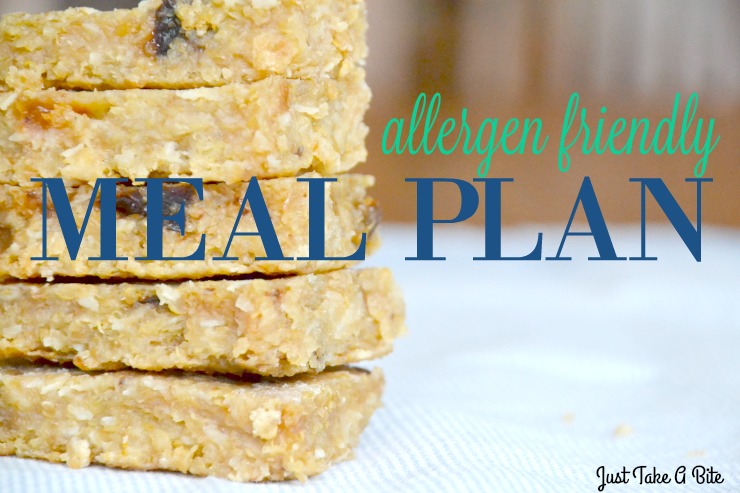 Allergen Friendly Meal Plan| Just Take A Bite