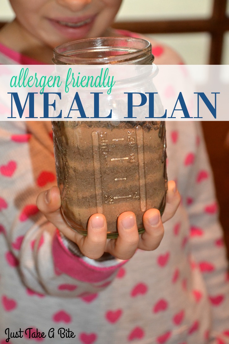 Allergen Friendly Meal Plan | Just Take A Bite