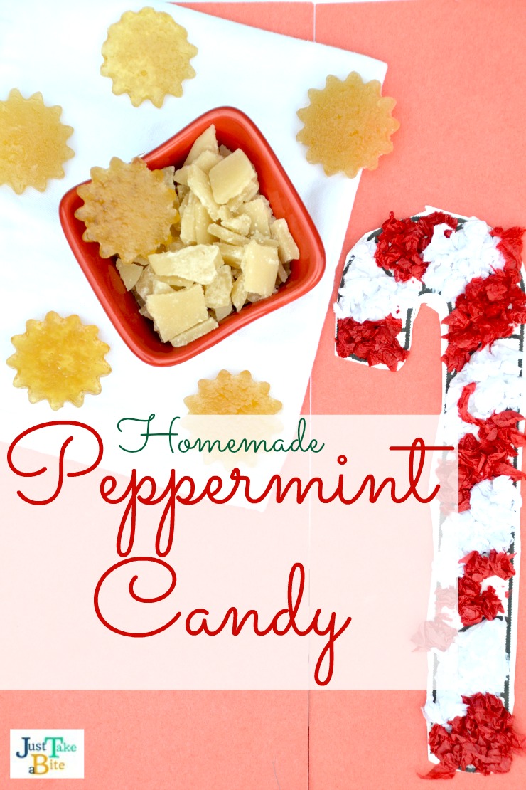 Homemade Peppermint Candy | Just Take A Bite