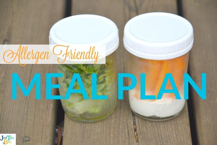 Allergen Friendly Meal Plan | Just Take A Bite