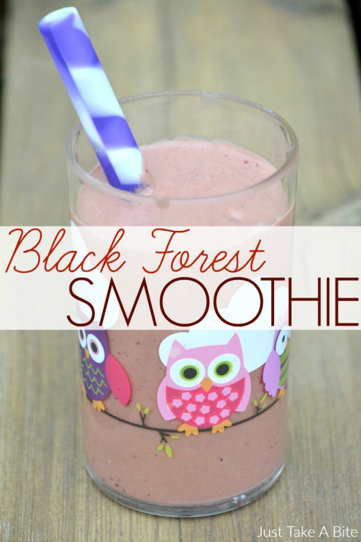 Black Forest Smoothie | Just Take A Bite