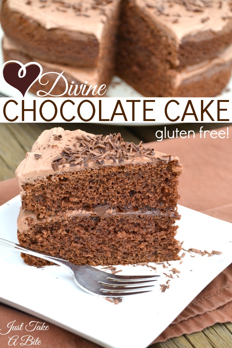 Divine Chocolate Cake | Just Take A Bite