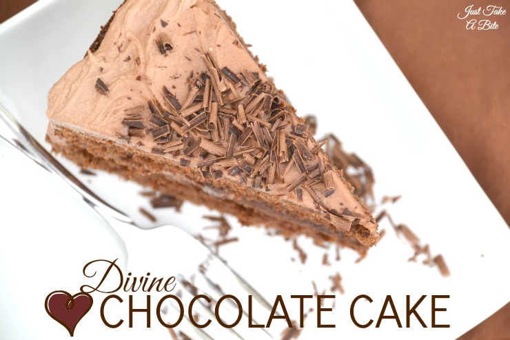 Divine Chocolate Cake | Just Take A Bite