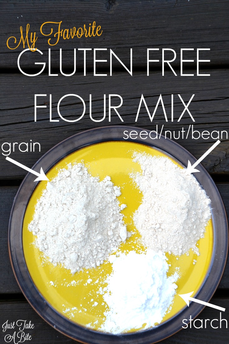 My Favorite Gluten Free Flour Mix | Just Take A Bite