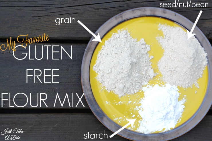 My Favorite Gluten Free Flour Mix | Just Take A Bite