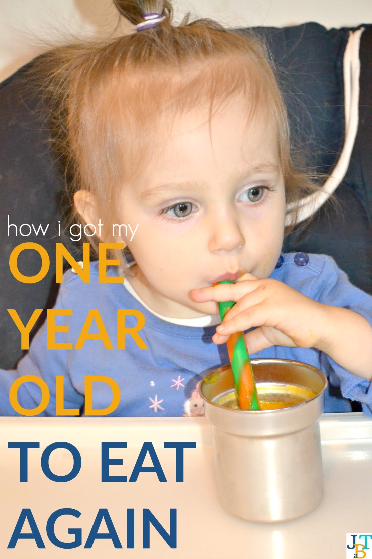 How I Got My One Year Old To Eat Again | Just Take A Bite