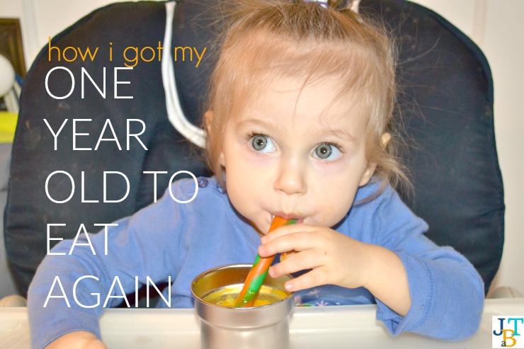 How I Got My One Year Old To Eat Again | Just Take A Bite