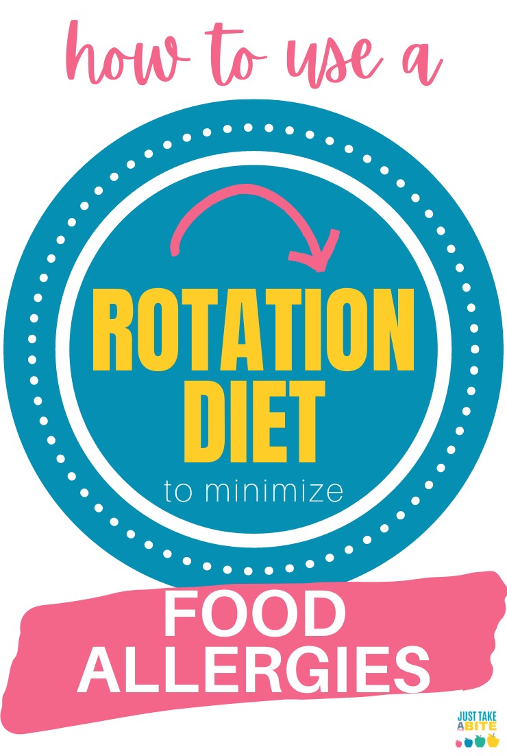 How to use a rotation diet to minimize food allergies and introduce new foods with ease. #foodallergies #feedingkids #healthykids