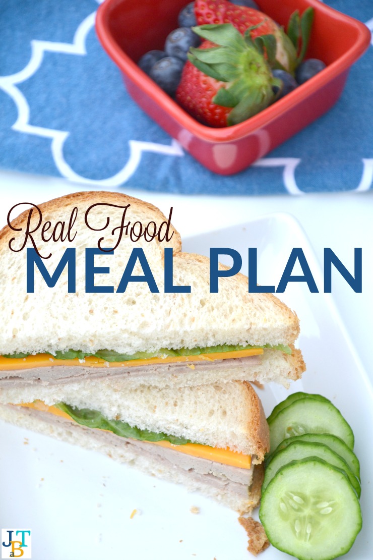 Real Food Meal Plan | Just Take A Bite