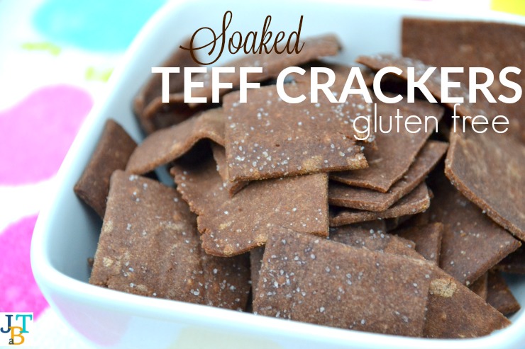 Soaked Teff Crackers | Just Take A Bite
