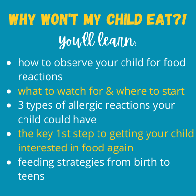 Why Won't My Child Eat?!