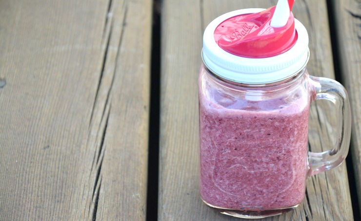 This squash cherry smoothie is so refreshing and free of allergens.