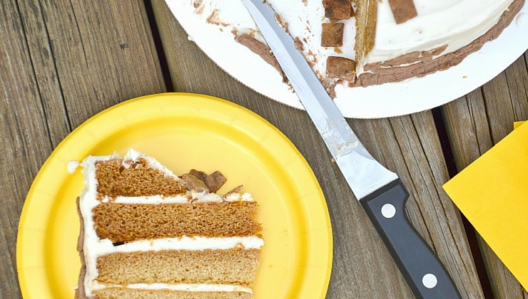 Spoil the birthday boy or girl with this allergen friendly vanilla cake. Simple, safe and delicious.