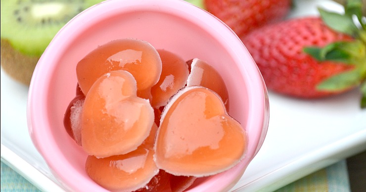 Real fruit combined with grass-fed gelatin create the perfect snack - strawberry kiwi gummies.