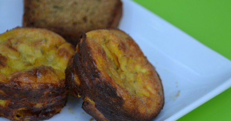 Looking for a kid-friendly breakfast that utilizes summer's bounty of zucchini? These creamy zucchini egg muffins are perfect. Find out the two secret ingredients that make them so good.