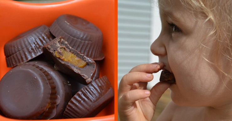 Keep the Halloween treats simple, nutritious and delicious with these pumpkin filled chocolates. Free of major allergens but full of flavor.