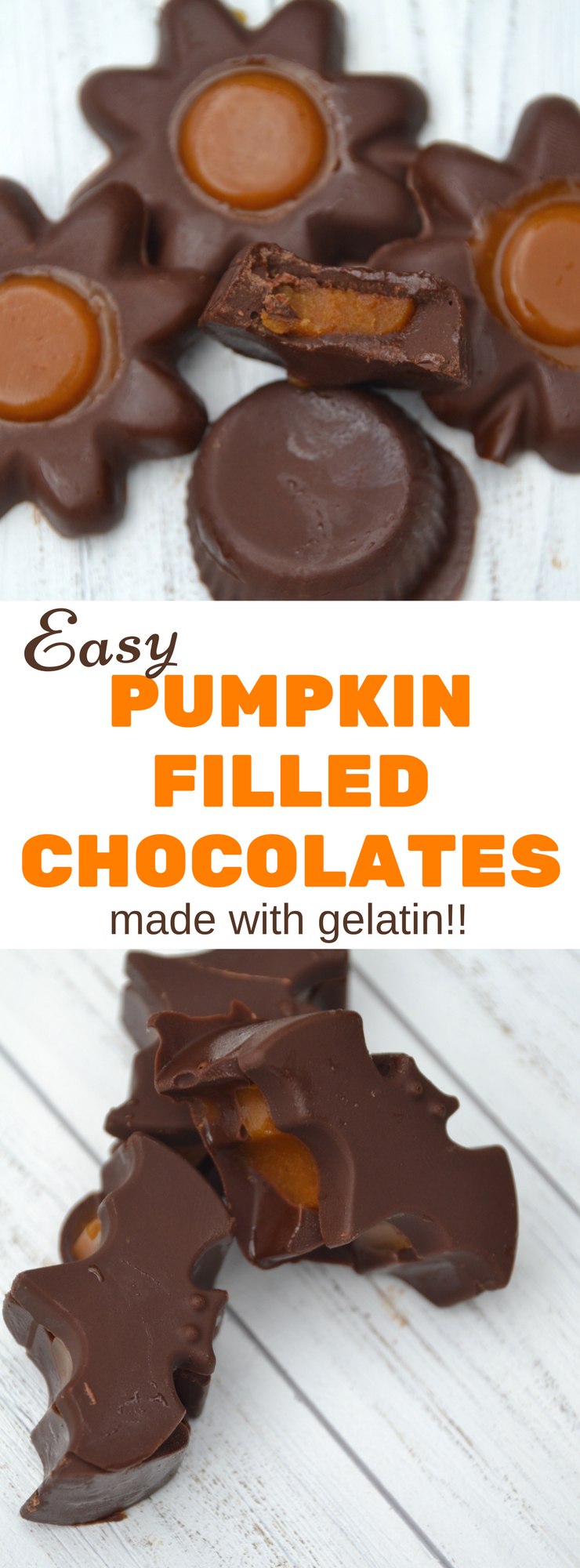 Keep the Halloween treats simple, nutritious and delicious with these pumpkin filled chocolates. Free of major allergens but full of flavor.