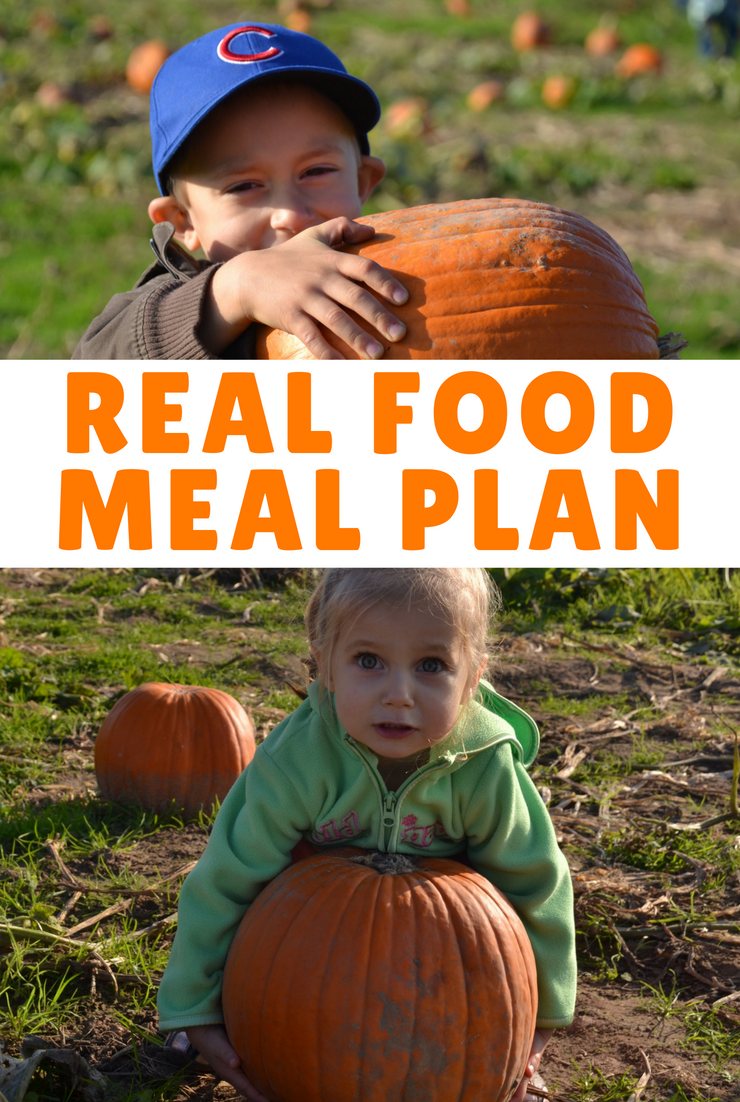 This week's real food meal plan and agenda focus on preserving squash and pumpkin and being creative in the kitchen.