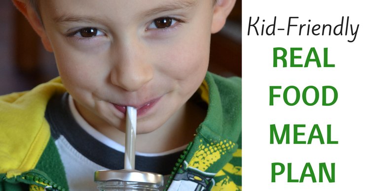 This week's kid-friendly real food meal plan and agenda include getting everyone back to full health, spending lots of time in the kitchen and filling the freezer with pork.