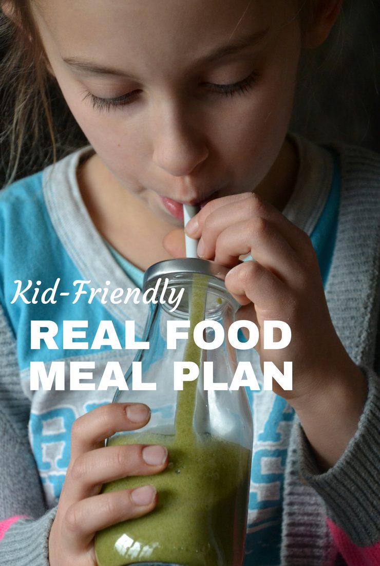 This week's kid-friendly real food meal plan and agenda include catching up in the kitchen and getting back to regular activities.