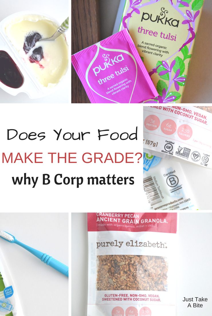 When it comes to our food, quality matters! That's why I support B Corp certified products like Stonyfield Yogurt and many more.