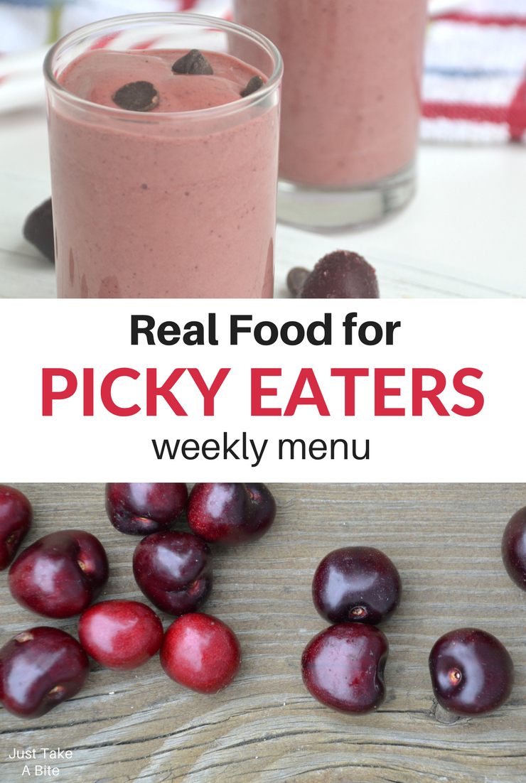 This week's real food meal plan for picky eaters includes hoppin' john, sloppy joes and corn cakes! Come see what else we're cooking.