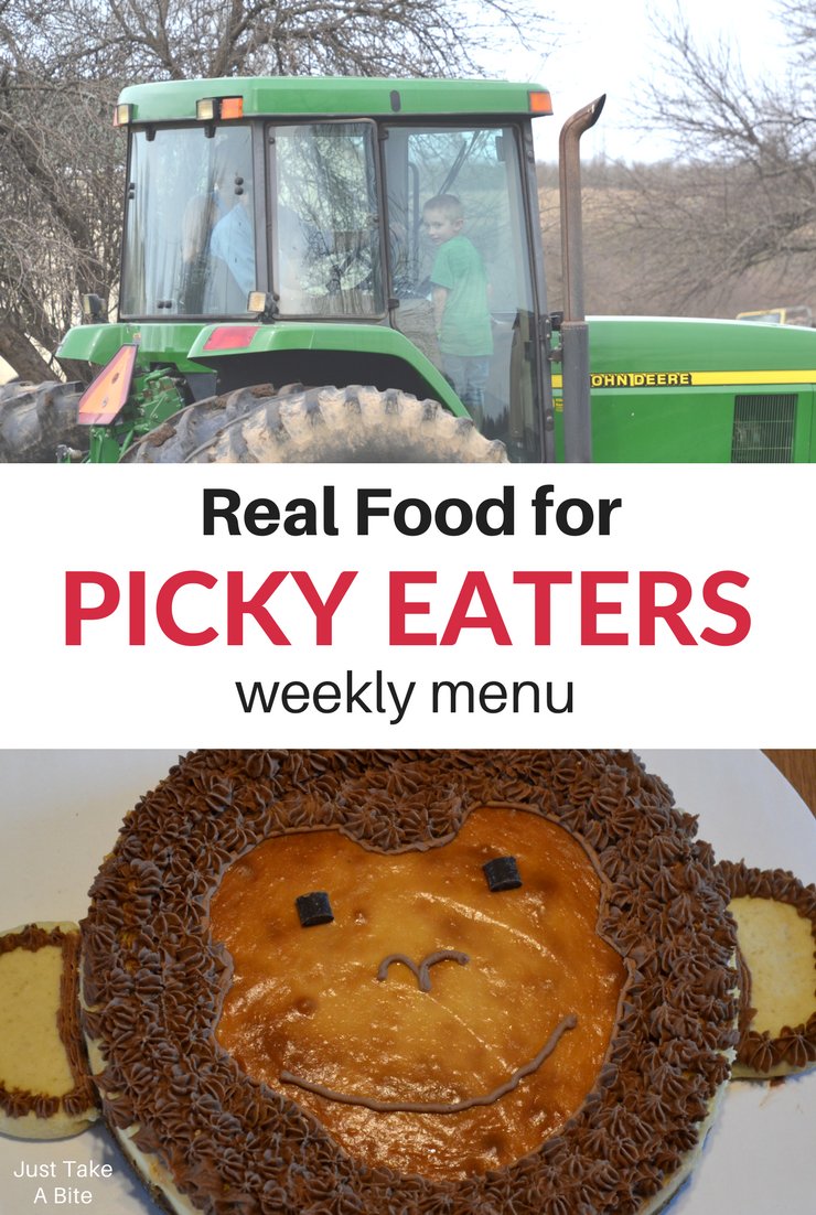 This week's real food meal plan for picky eaters includes sloppy joes, waffles and roast beef. We are looking forward to good food, good weather and fun activities.