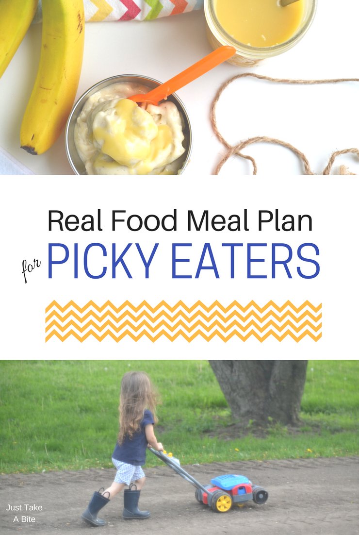 This week's real food meal plan for picky eaters includes pesto pasta, tacos and chili. I hope the warm weather returns so we can get out and enjoy some sunshine!