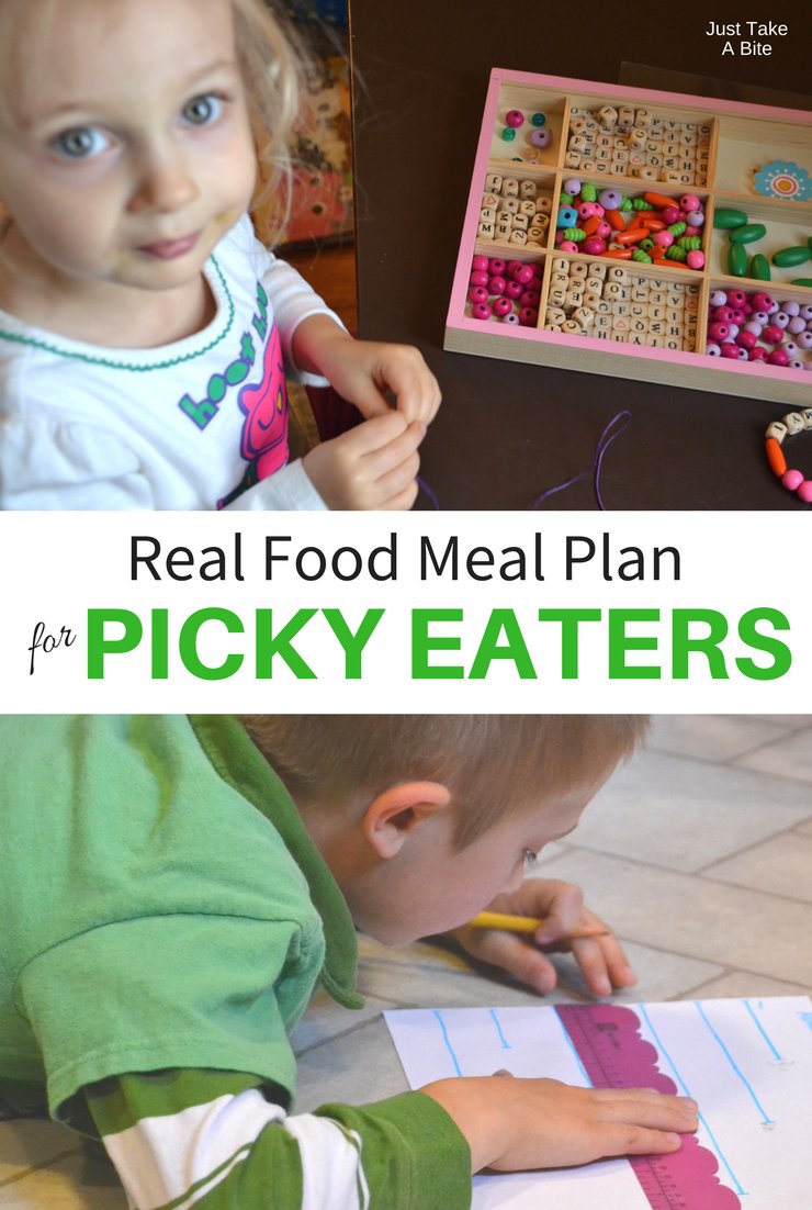 This week's real food meal plan for picky eaters includes sloppy joes, meatballs and creamed spinach (my daughter's request!). Hopefully it will also include a shift to summer weather!