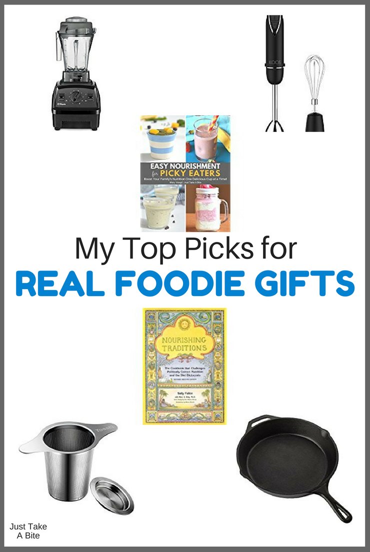 Christmas is just around the corner. What should you get for the real foodie in your life? Here are my top picks for the perfect real foodie gifts that will help promote natural health and well-being.