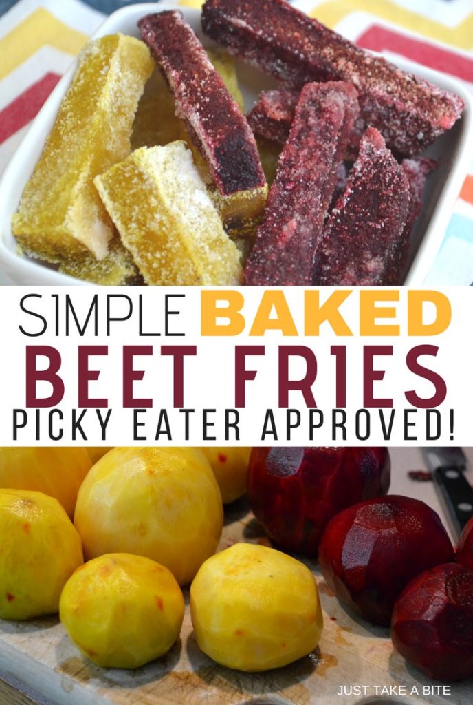 Simple Baked Beet Fries Even Picky Eaters Will Love! Just Take A Bite