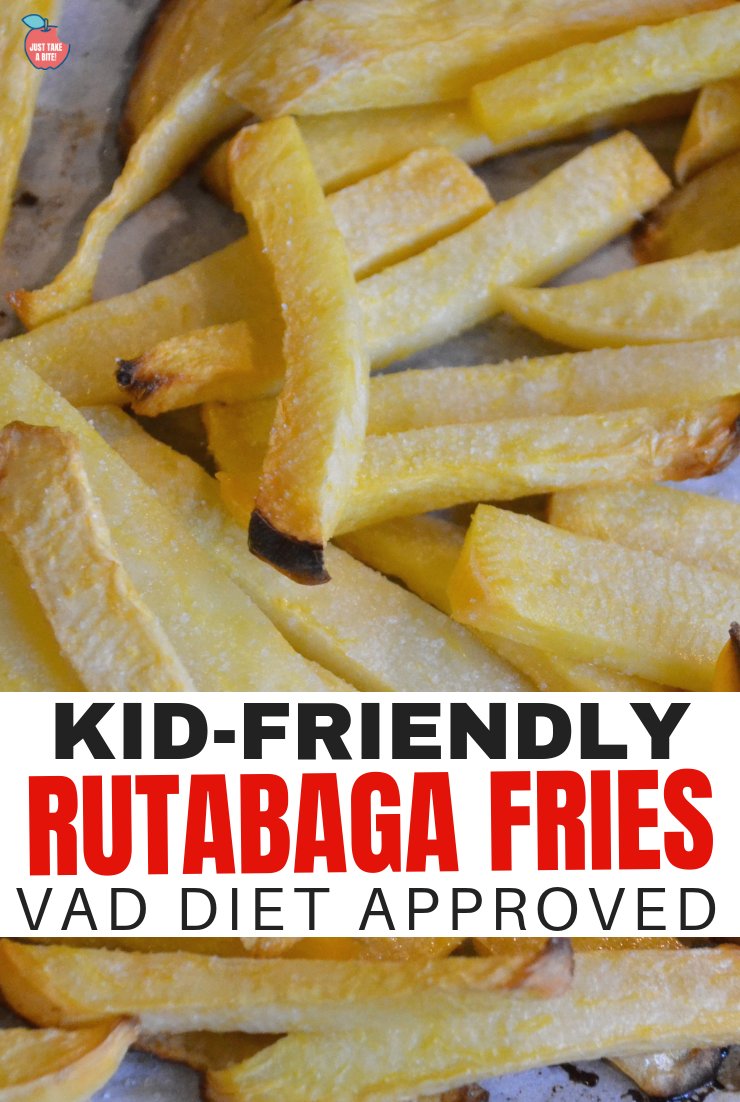 Wondering what vegetables to feed your child on the VAD Diet? Or just looking to add something new to your menu? These rutabaga fries are easy to make and kid approved!