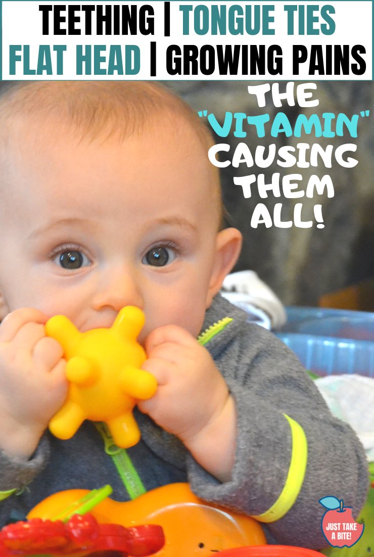 What do teething, tongue ties, flat spots and growing pains all have in common? They are all related to proper bone and tissue development...and Vitamin A Toxicity.