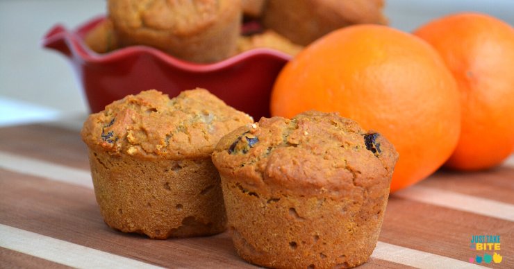 Looking for an easy, egg-free snack or breakfast? These naturally sweetened gluten-free orange raisin muffins are the perfect hand-held treat that both kid and adults love!