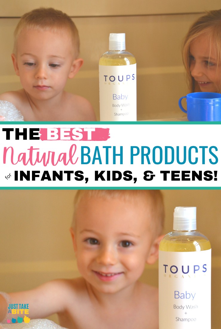 it's important to make sure you are using safe, natural health and beauty products. This is especially true when it comes to kids. Today I'm talking about the best natural bath products for kids, from infant to teen.