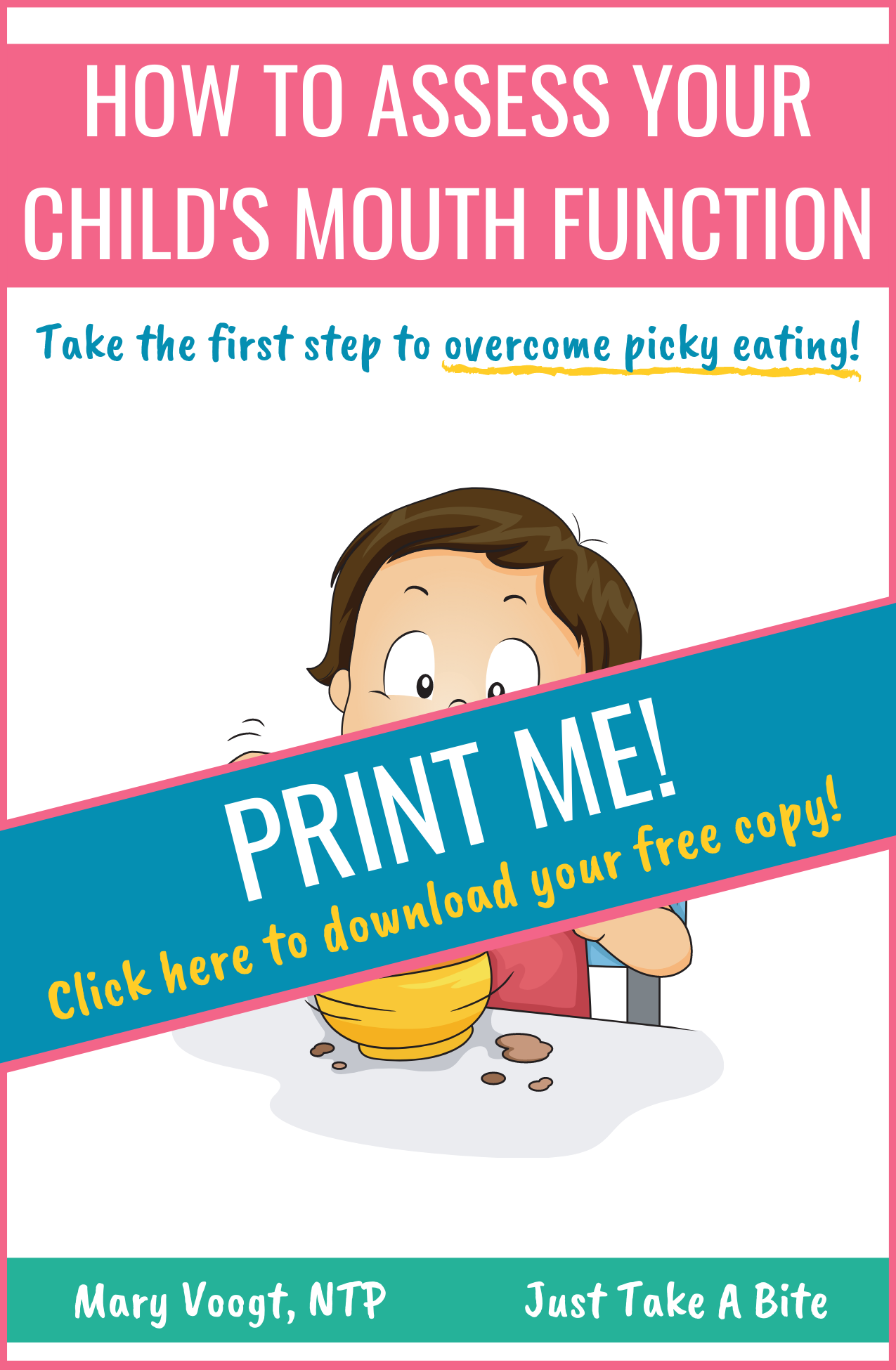 How to Assess Your Child's Mouth Function Just Take A Bite