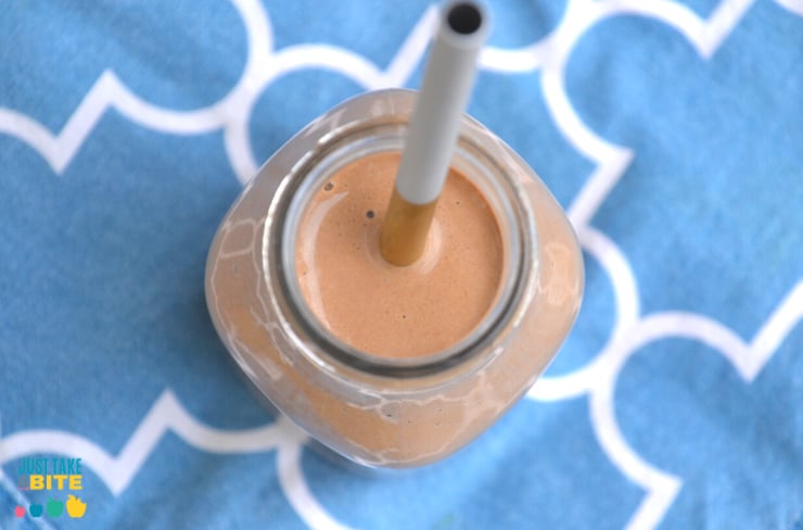 Healthy Breakfast Butterscotch Milkshake